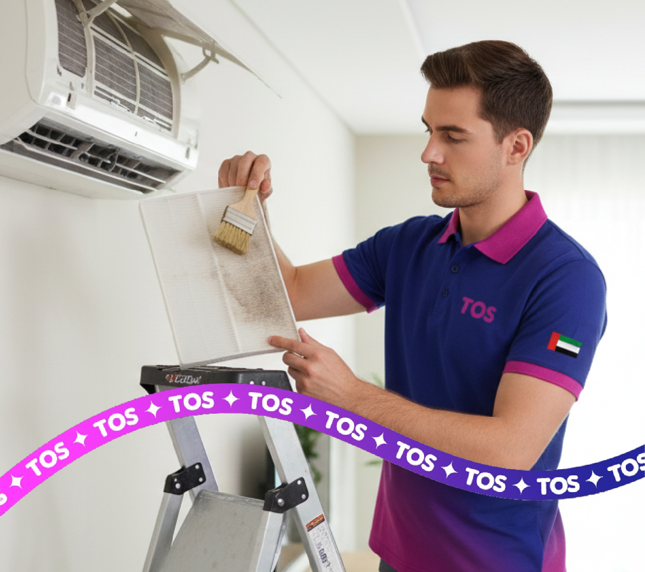 AC Filter Cleaning Services in Dubai (Filter Only)